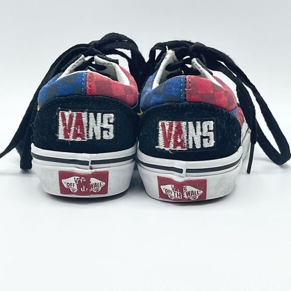 Vans Color Block Lace Up Sneakers - Kids US 11.5 - Picture 3 of 9